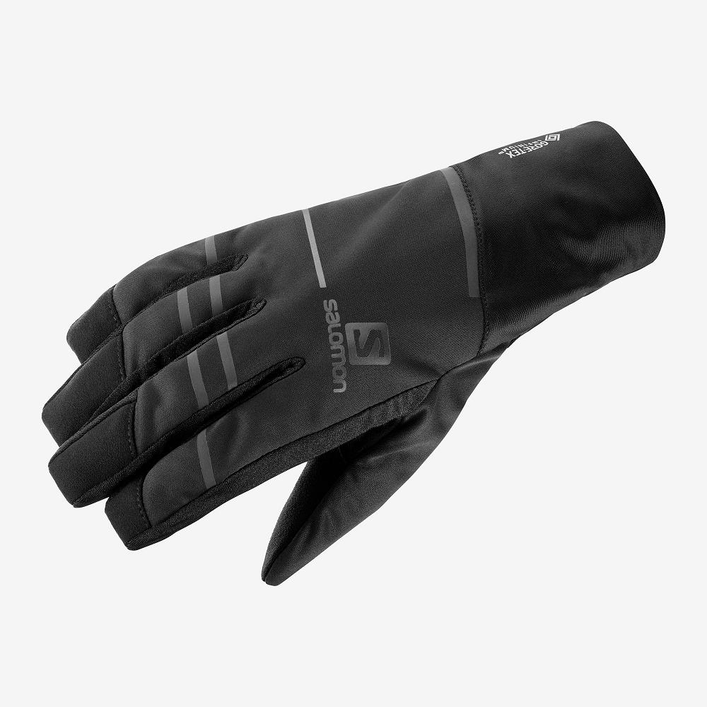 Salomon Singapore Mens Gloves - RS PRO WS U Black | 90651-VBXQ